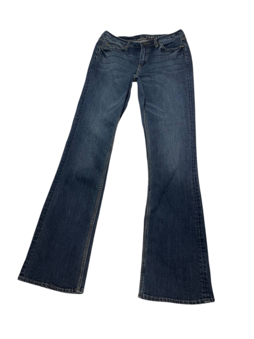 New York & Company CURVY BOOTCUT JEANS size 10 Tall - Picture 2 of 11